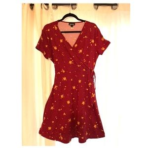 Joe Boxer burgundy casual dress, size XL.